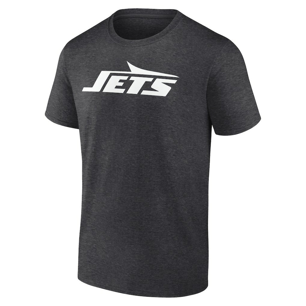 New York Jets Personalized Name & Number Monochrome T-Shirt - Charcoal sale