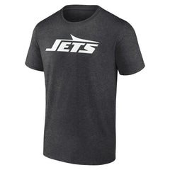 New York Jets Personalized Name & Number Monochrome T-Shirt - Charcoal sale
