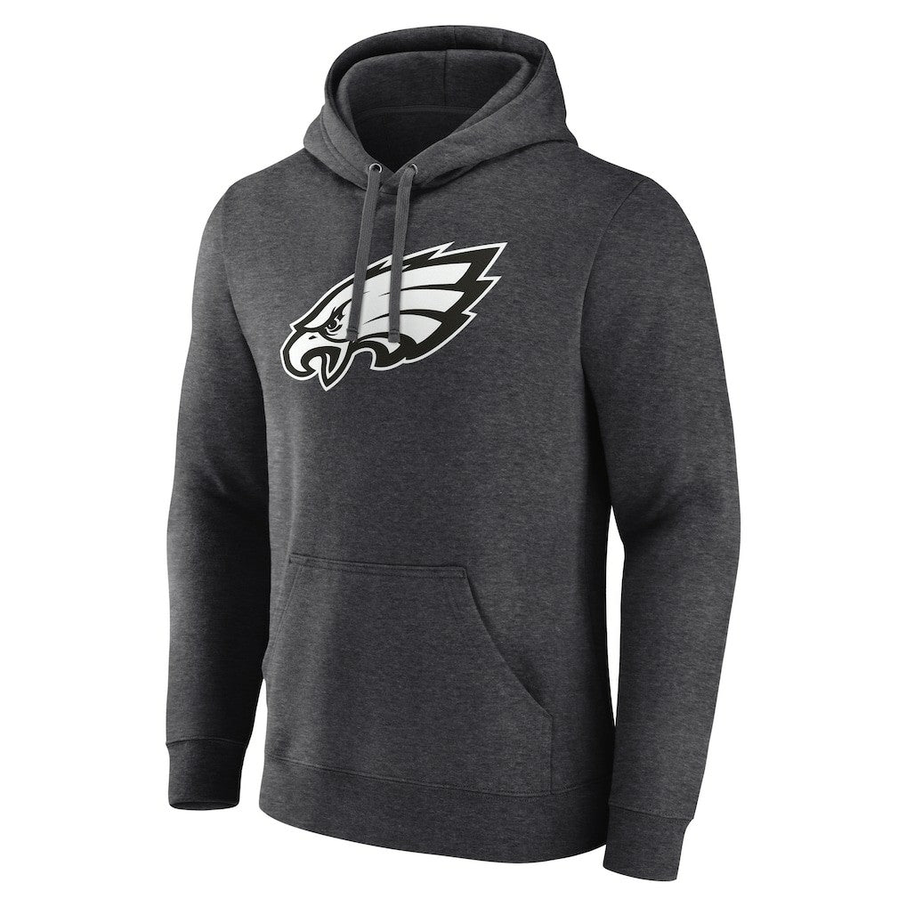 Philadelphia Eagles Personalized Name & Number Monochrome Pullover Hoodie - Charcoal online