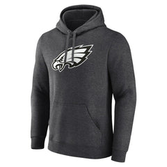 Philadelphia Eagles Personalized Name & Number Monochrome Pullover Hoodie - Charcoal online