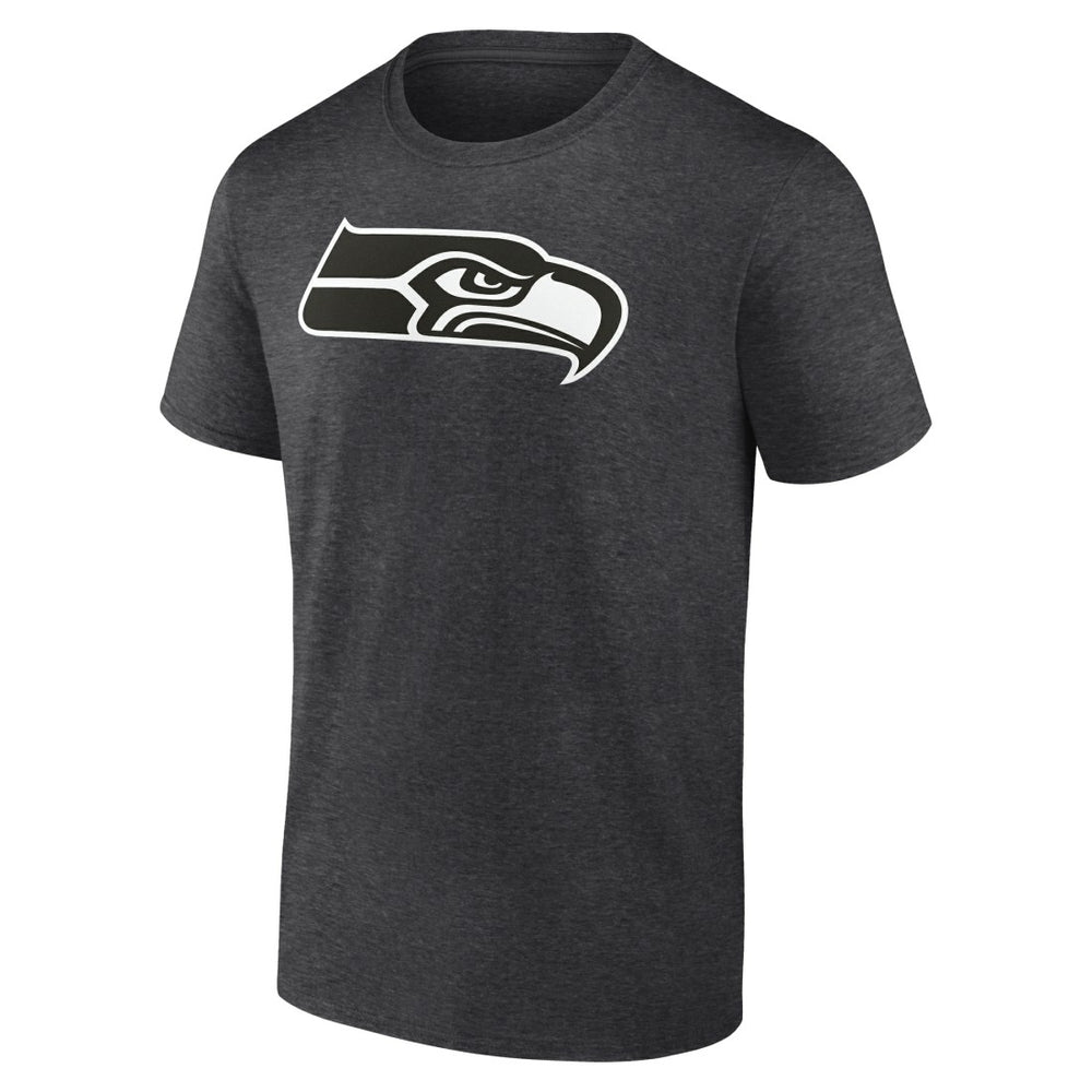 Seattle Seahawks Personalized Name & Number Monochrome T-Shirt - Charcoal discount
