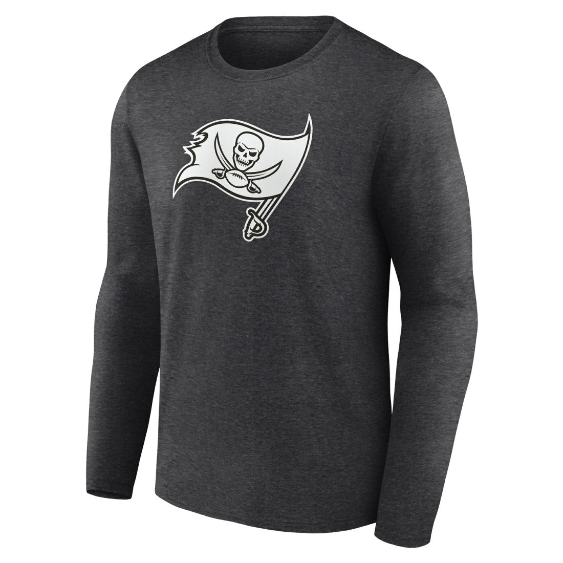 Tampa Bay Buccaneers Personalized Name & Number Monochrome Long Sleeve T-Shirt - Charcoal online