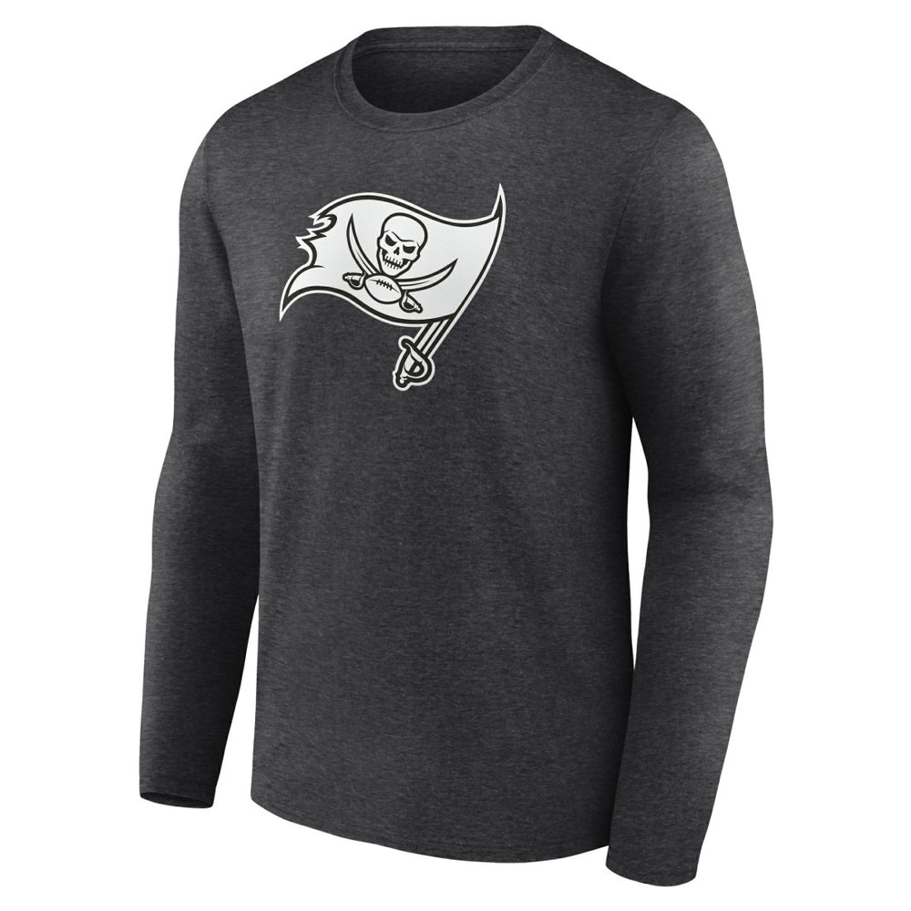 Tampa Bay Buccaneers Personalized Name & Number Monochrome Long Sleeve T-Shirt - Charcoal online