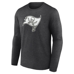 Tampa Bay Buccaneers Personalized Name & Number Monochrome Long Sleeve T-Shirt - Charcoal online