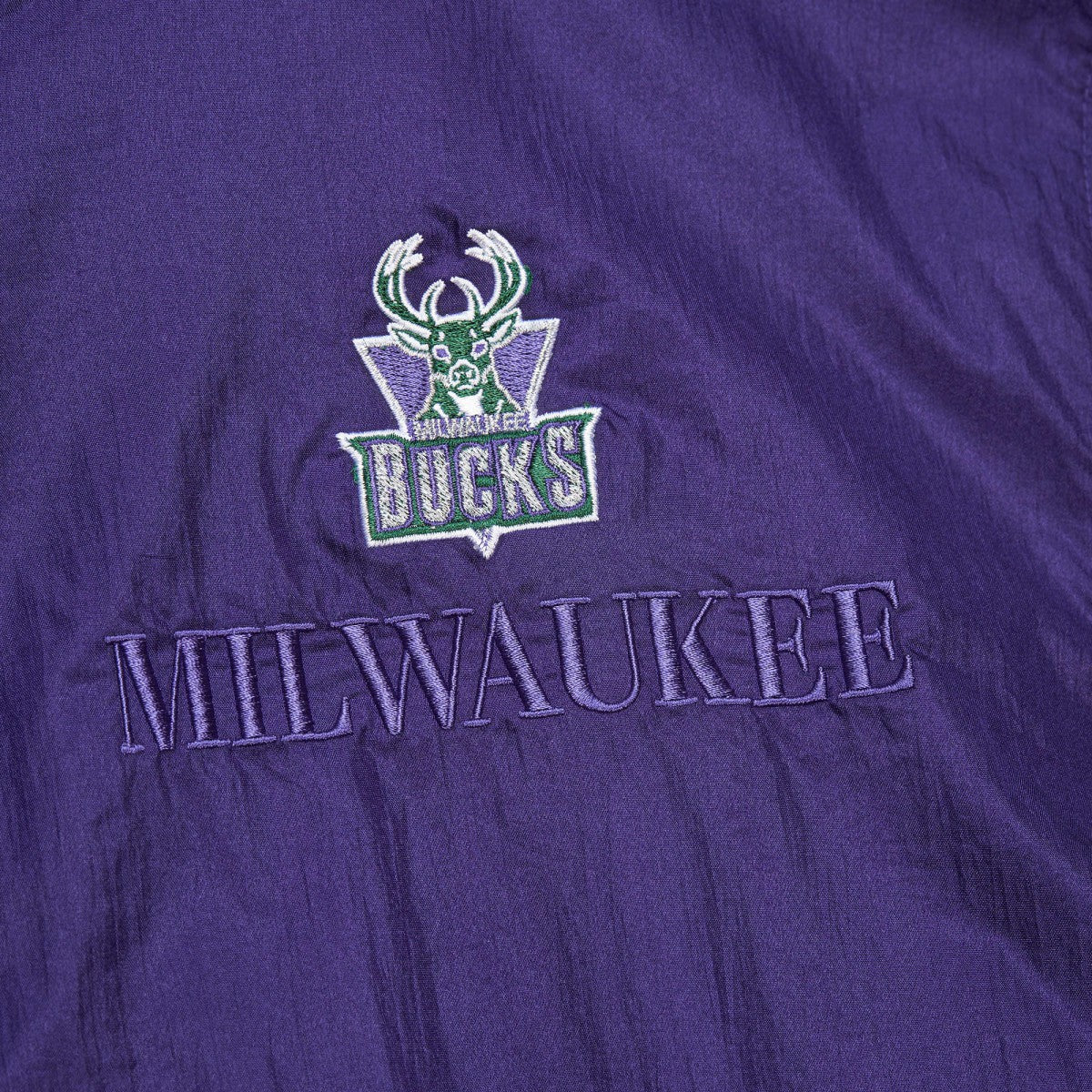 Milwaukee Bucks Unisex Hardwood Classics Team OG 3.0 Anorak Half-Zip Windbreaker Jacket - Purple | Mitchell & Ness shop