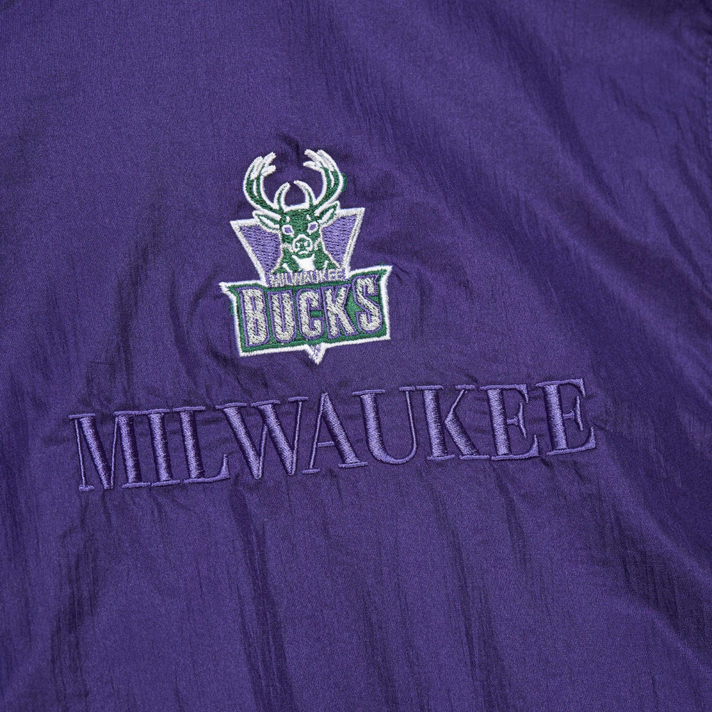 Milwaukee Bucks Unisex Hardwood Classics Team OG 3.0 Anorak Half-Zip Windbreaker Jacket - Purple | Mitchell & Ness shop