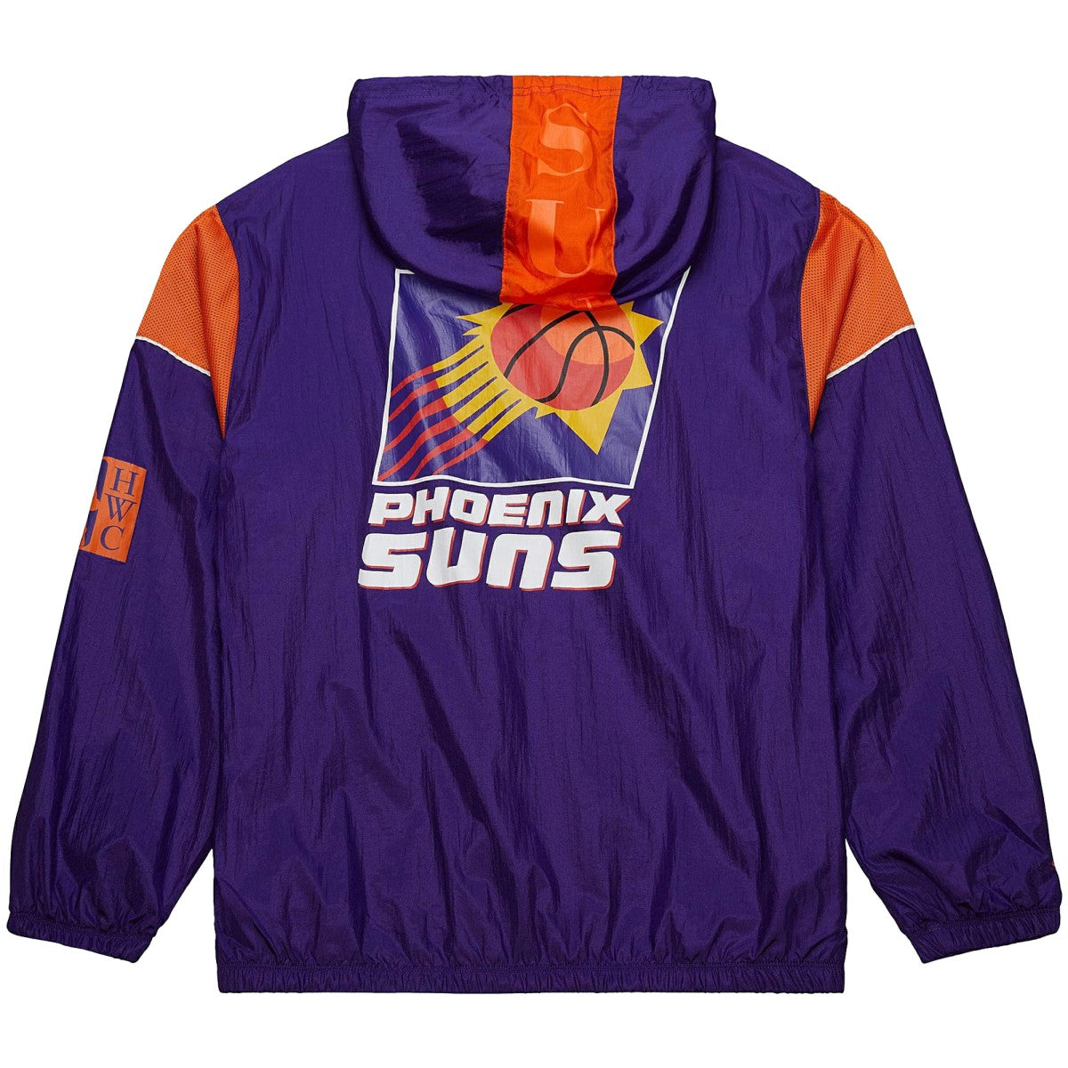 Phoenix Suns Unisex Hardwood Classics Team OG 3.0 Anorak Half-Zip Windbreaker Jacket - Purple | Mitchell & Ness for sale