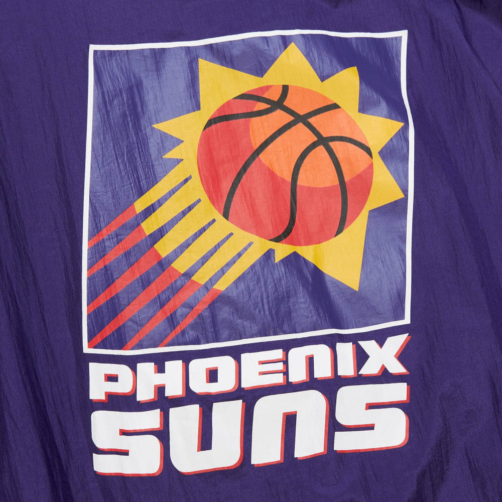 Phoenix Suns Unisex Hardwood Classics Team OG 3.0 Anorak Half-Zip Windbreaker Jacket - Purple | Mitchell & Ness for sale