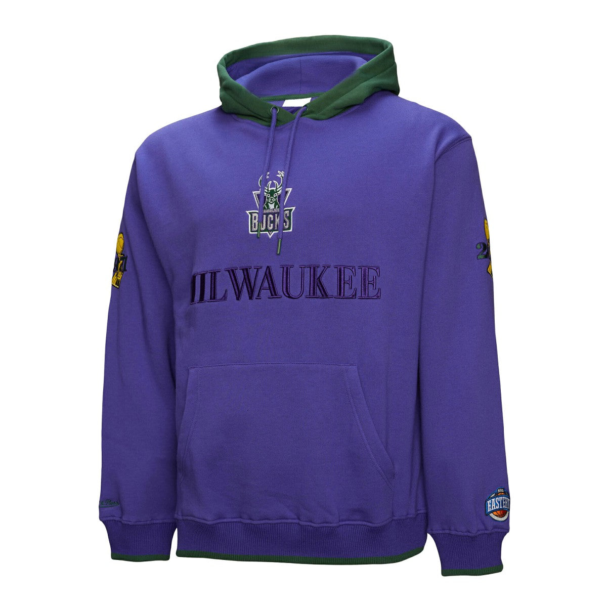 Milwaukee Bucks Hardwood Classics Team OG 3.0 Pullover Hoodie - Purple | Mitchell & Ness shop