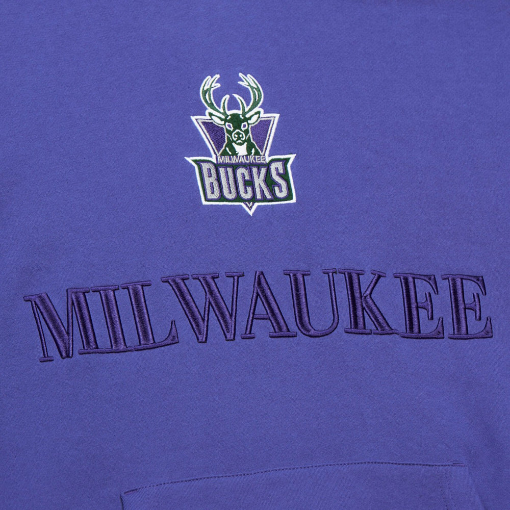 Milwaukee Bucks Hardwood Classics Team OG 3.0 Pullover Hoodie - Purple | Mitchell & Ness shop
