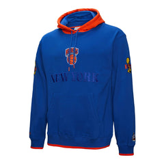 New York Knicks Hardwood Classics Team OG 3.0 Pullover Hoodie - Royal | Mitchell & Ness on sale