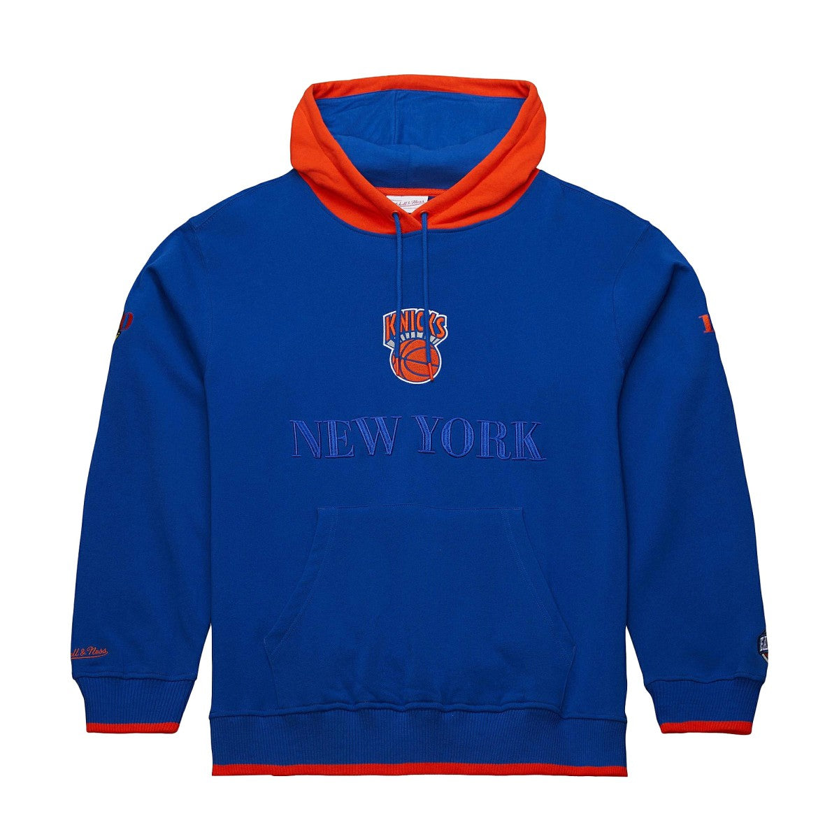 New York Knicks Hardwood Classics Team OG 3.0 Pullover Hoodie - Royal | Mitchell & Ness on sale