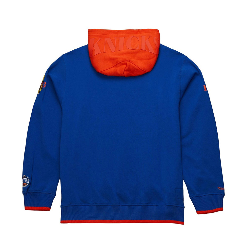 New York Knicks Hardwood Classics Team OG 3.0 Pullover Hoodie - Royal | Mitchell & Ness on sale