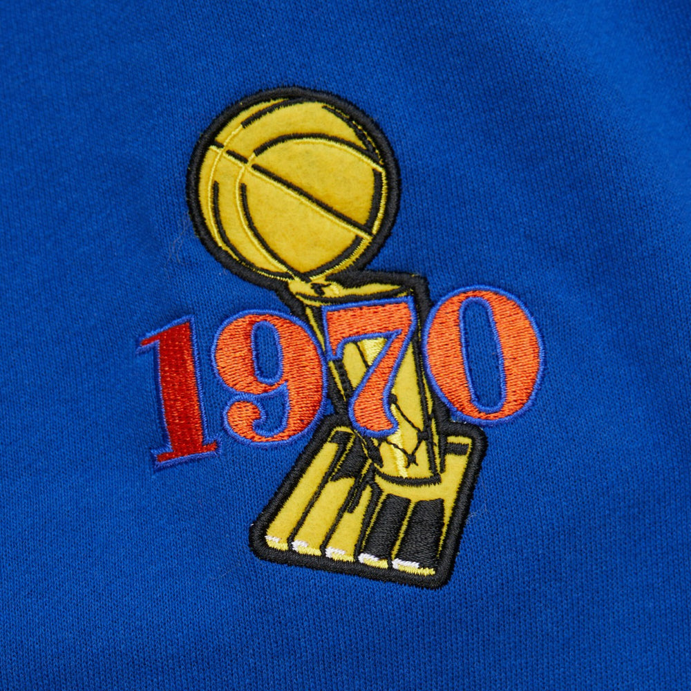 New York Knicks Hardwood Classics Team OG 3.0 Pullover Hoodie - Royal | Mitchell & Ness on sale
