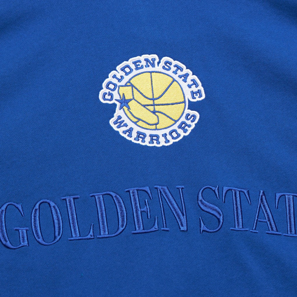 Golden State Warriors Hardwood Classics Team OG 3.0 Pullover Hoodie sale - Royal | Mitchell & Ness sale
