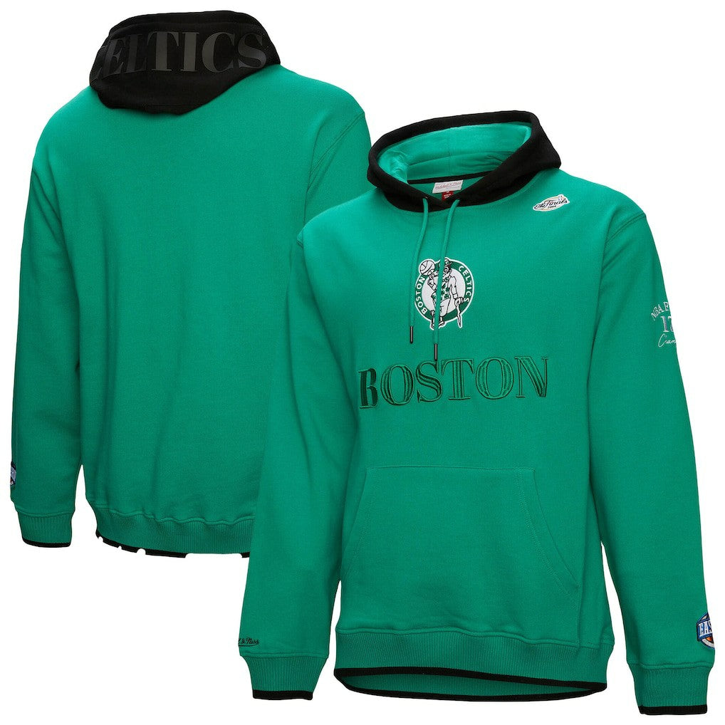 Boston Celtics Hardwood Classics Team OG 3.0 Pullover Hoodie - Kelly Green | Mitchell & Ness outlet