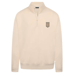 Kansas City Royals Levelwear Murray Quarter-Zip Sweatshirt - Khaki