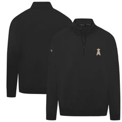 Los Angeles Angels Levelwear Murray Quarter-Zip Sweatshirt - Black