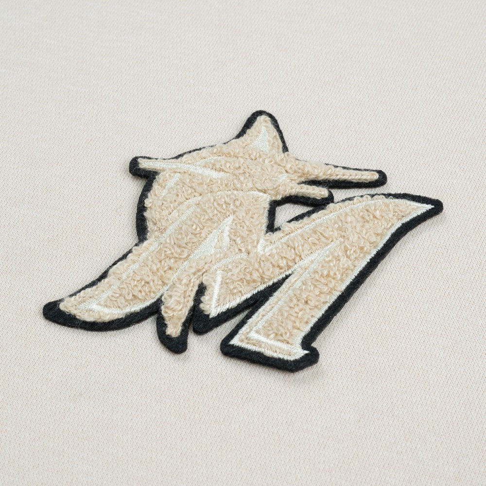 Miami Marlins Levelwear Murray Quarter-Zip Sweatshirt - Khaki