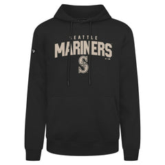 Seattle Mariners Levelwear Podium Team Arch Pullover Hoodie - Black