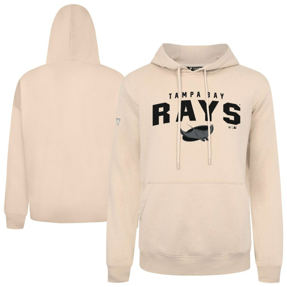 Tampa Bay Rays Levelwear Podium Team Arch Pullover Hoodie - Khaki