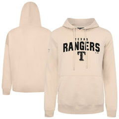 Texas Rangers Levelwear Podium Team Arch Pullover Hoodie - Khaki