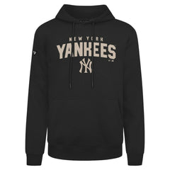 New York Yankees Levelwear Podium Team Arch Pullover Hoodie - Black