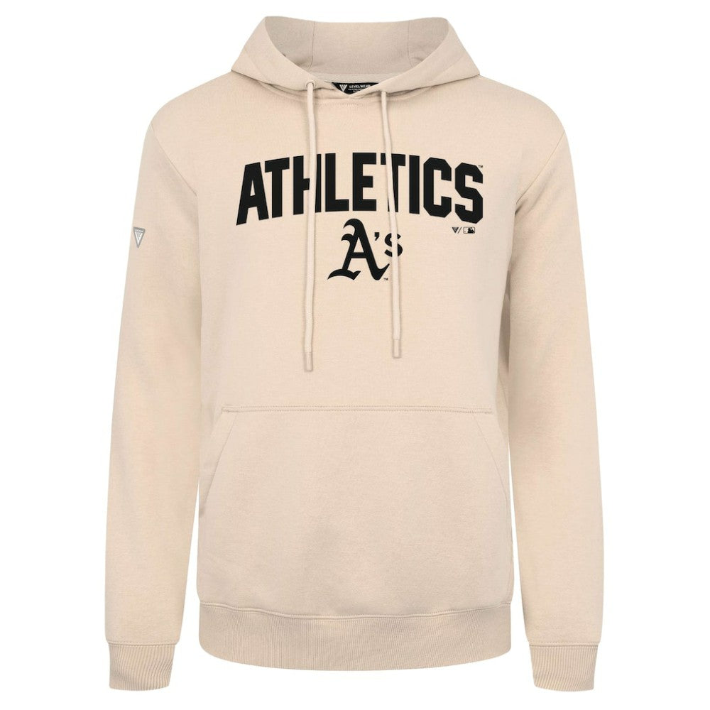 Athletics Levelwear Podium Team Arch Pullover Hoodie - Khaki