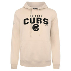 Chicago Cubs Levelwear Podium Team Arch Pullover Hoodie - Khaki