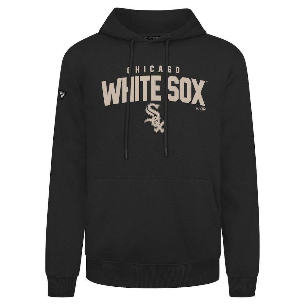 Chicago White Sox Levelwear Podium Team Arch Pullover Hoodie - Black