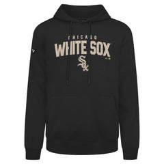 Chicago White Sox Levelwear Podium Team Arch Pullover Hoodie - Black