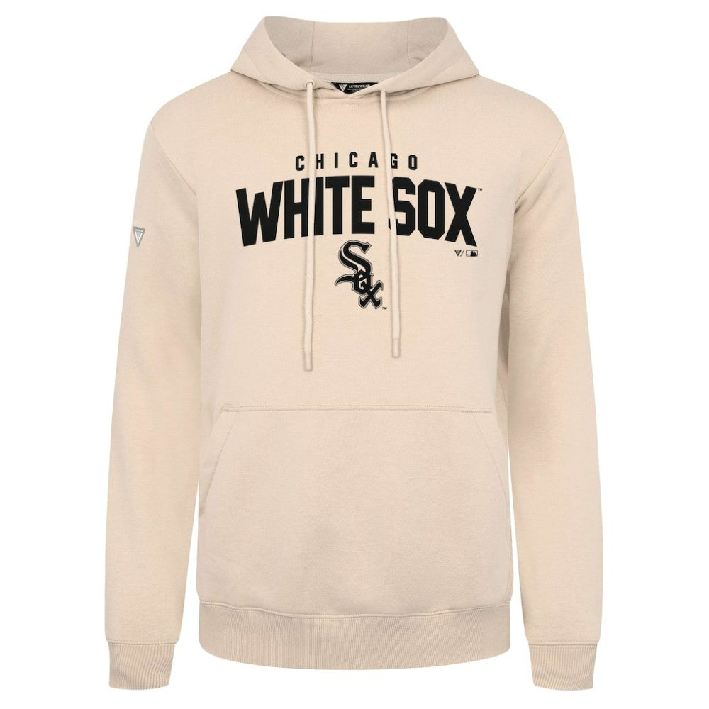 Chicago White Sox Levelwear Podium Team Arch Pullover Hoodie - Khaki