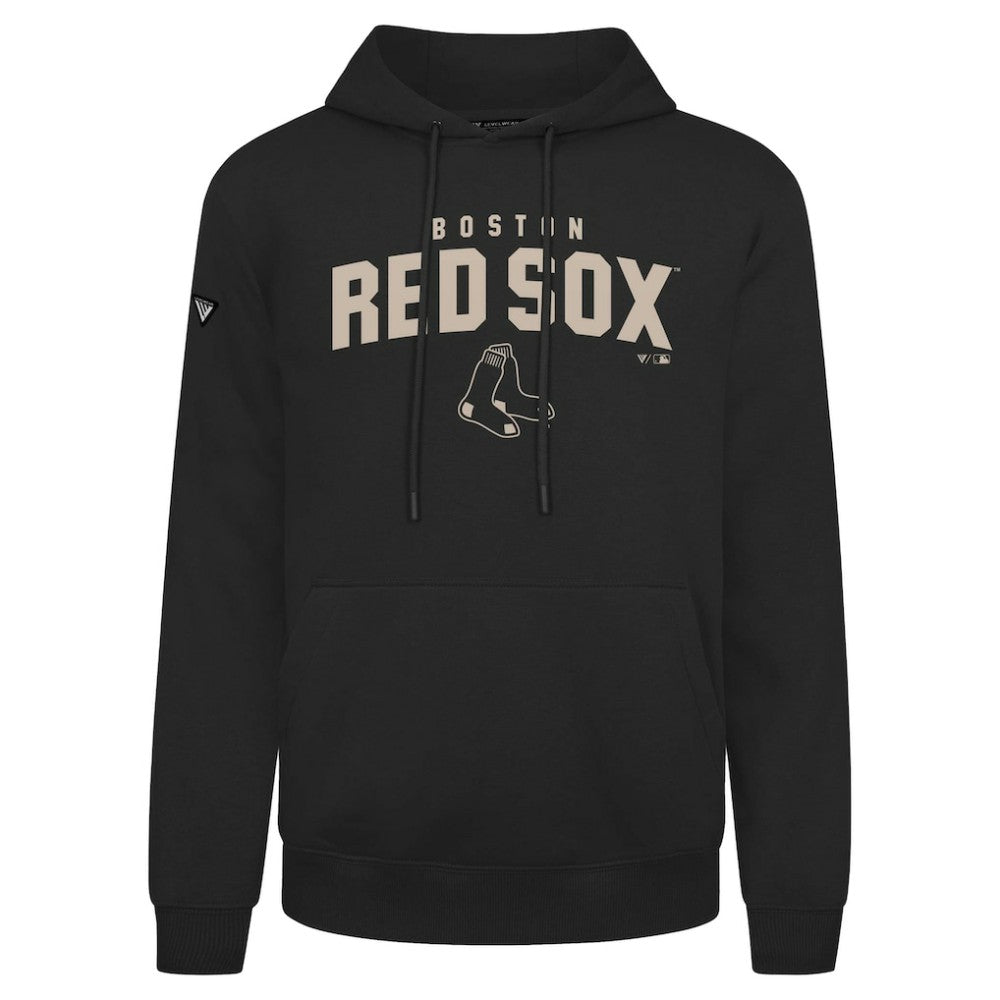 Boston Red Sox Levelwear Podium Team Arch Pullover Hoodie - Black