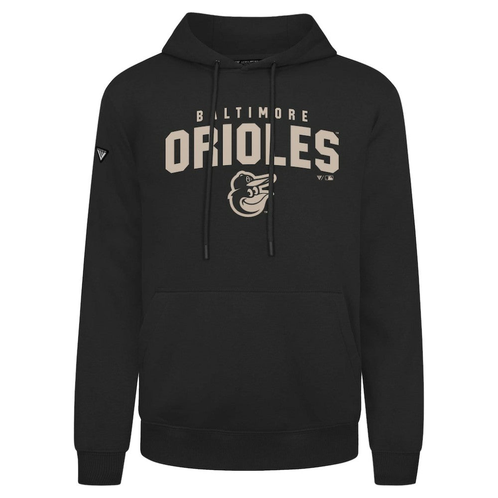 Baltimore Orioles Levelwear Podium Team Arch Pullover Hoodie - Black