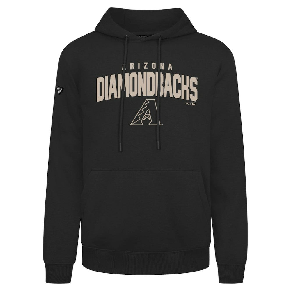 Arizona Diamondbacks Levelwear Podium Team Arch Pullover Hoodie - Black