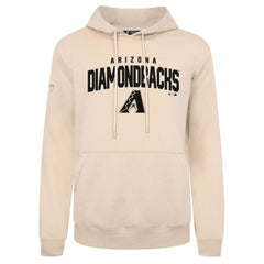 Arizona Diamondbacks Levelwear Podium Team Arch Pullover Hoodie - Khaki