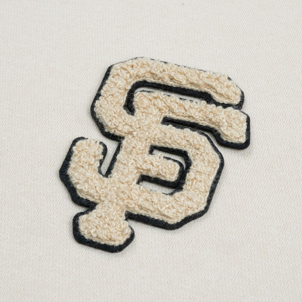 San Francisco Giants Levelwear Uphill Oversized Full-Zip Hoodie - Khaki