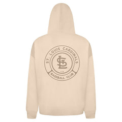 St. Louis Cardinals Levelwear Uphill Oversized Full-Zip Hoodie - Khaki