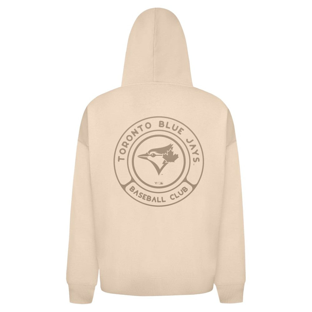 Toronto Blue Jays Levelwear Uphill Oversized Full-Zip Hoodie - Khaki