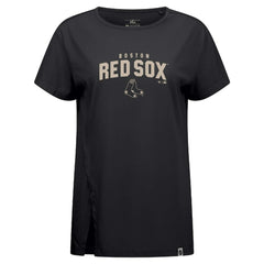 Boston Red Sox Levelwear Influx Team Arch T-Shirt - Black