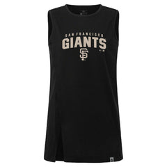 San Francisco Giants Levelwear Women's Influx Team Arch Tank Top - Black