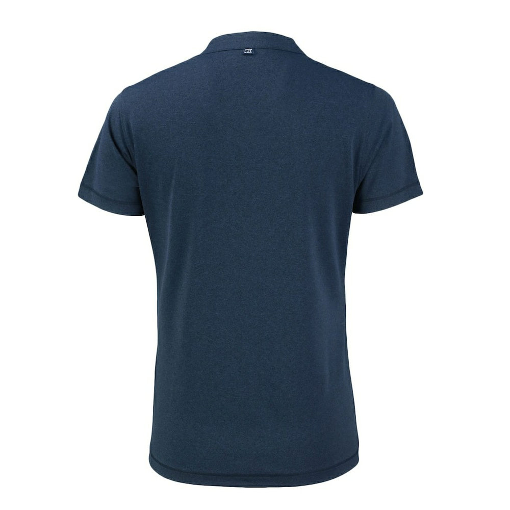 Los Angeles Chargers Cutter & Buck Women's Forge Stretch Blade DryTec V-Neck Polo - Heather Navy outlet