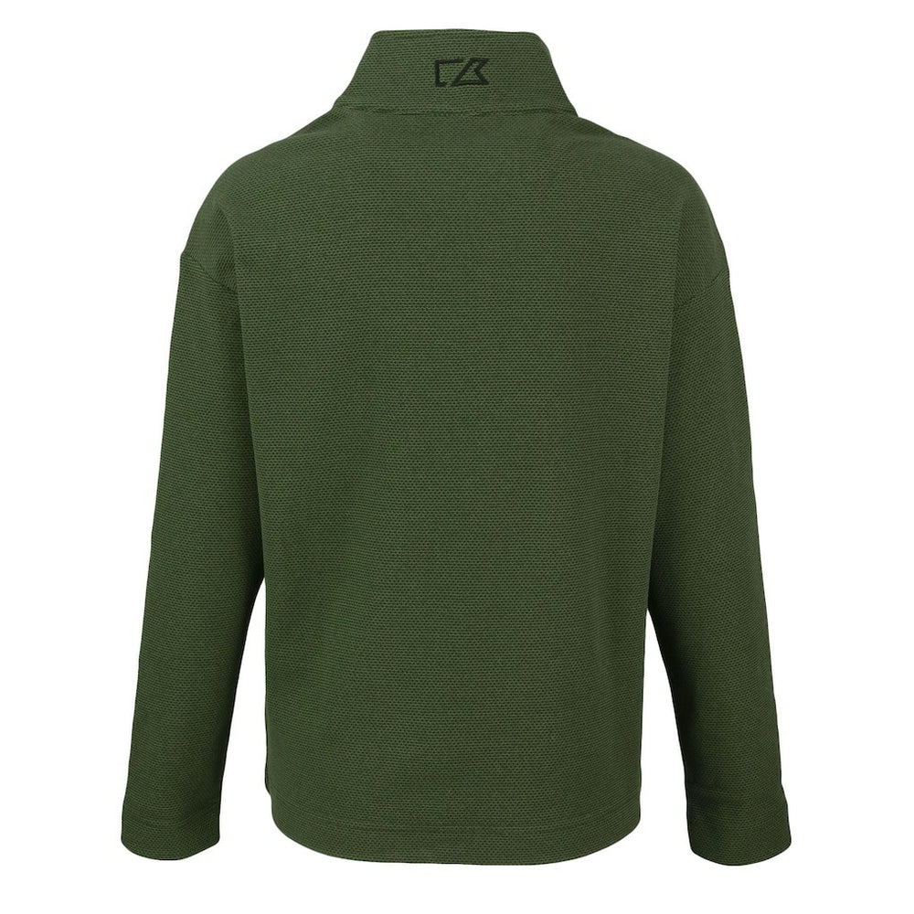 Baltimore Ravens Cutter & Buck Women's Hunts Point Eco Half-Snap Sweatshirt - Green online