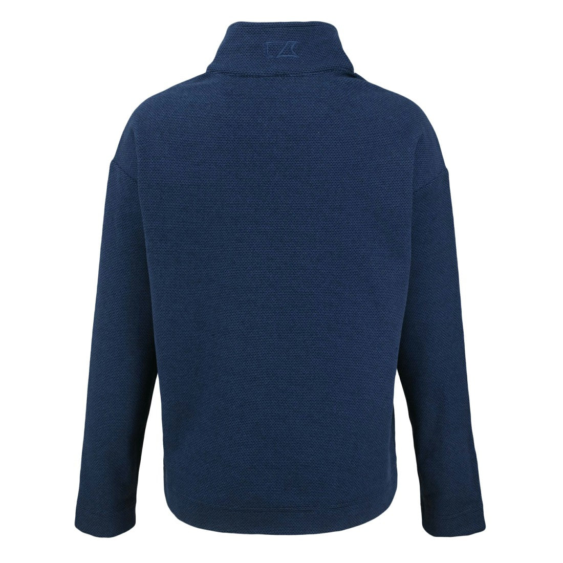 Detroit Lions Cutter & Buck Women's Hunts Point Eco Half-Snap Sweatshirt - Navy sale