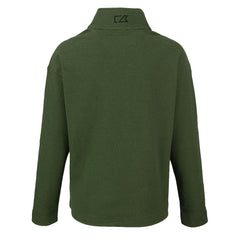 San Francisco 49ers Cutter & Buck Women's Hunts Point Eco Half-Snap Sweatshirt - Green online
