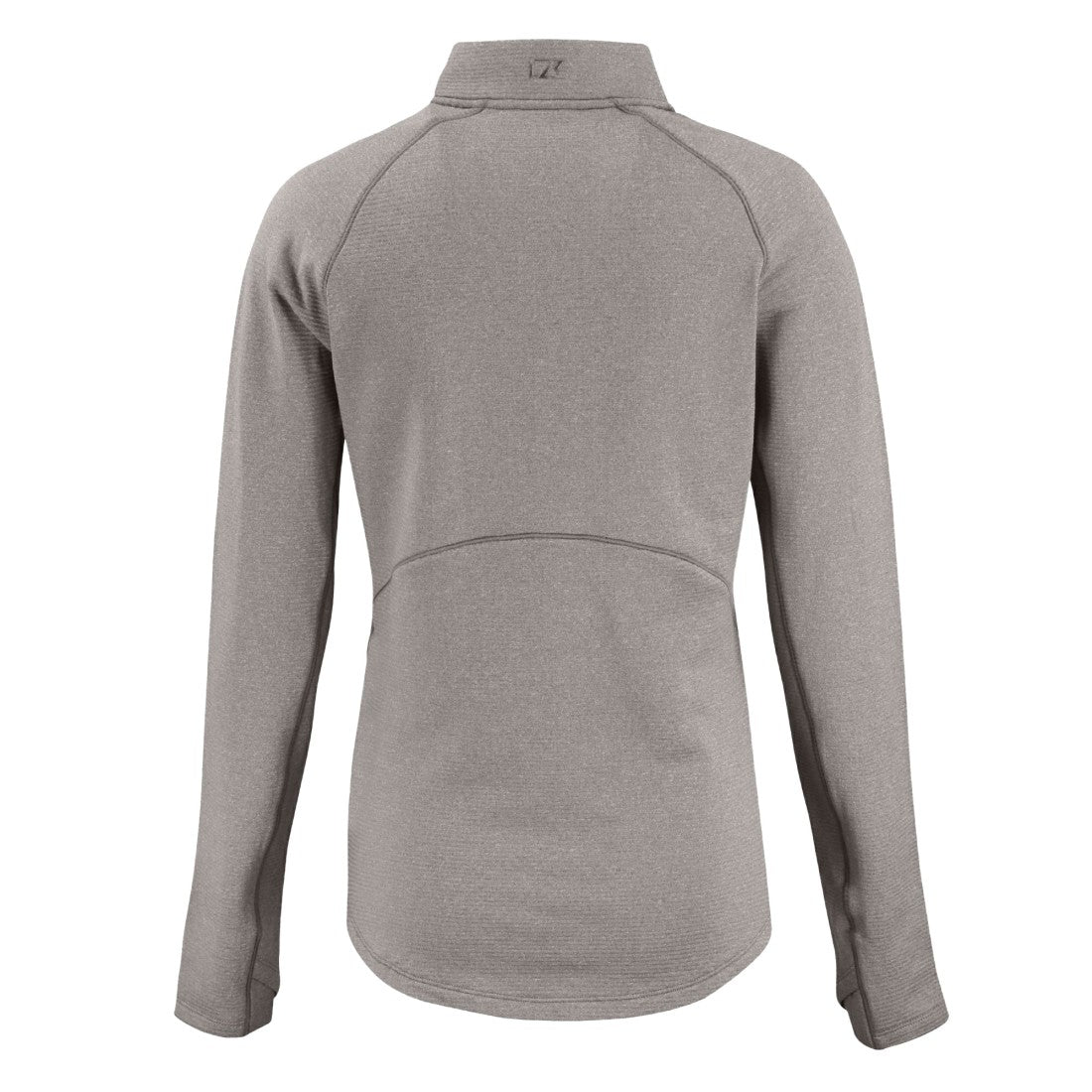 Jacksonville Jaguars Cutter & Buck Women's Peshastin Eco Fleece Recycled Tri-Blend Raglan Half-Zip Jacket - Heather Gray outlet