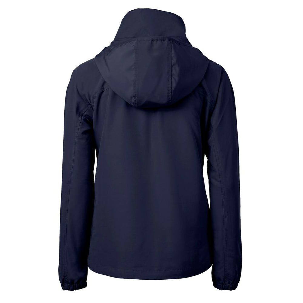 Chicago Bears Cutter & Buck Women's Charter Eco Recycled Half-Zip Hooded Anorak Jacket - Navy cheap