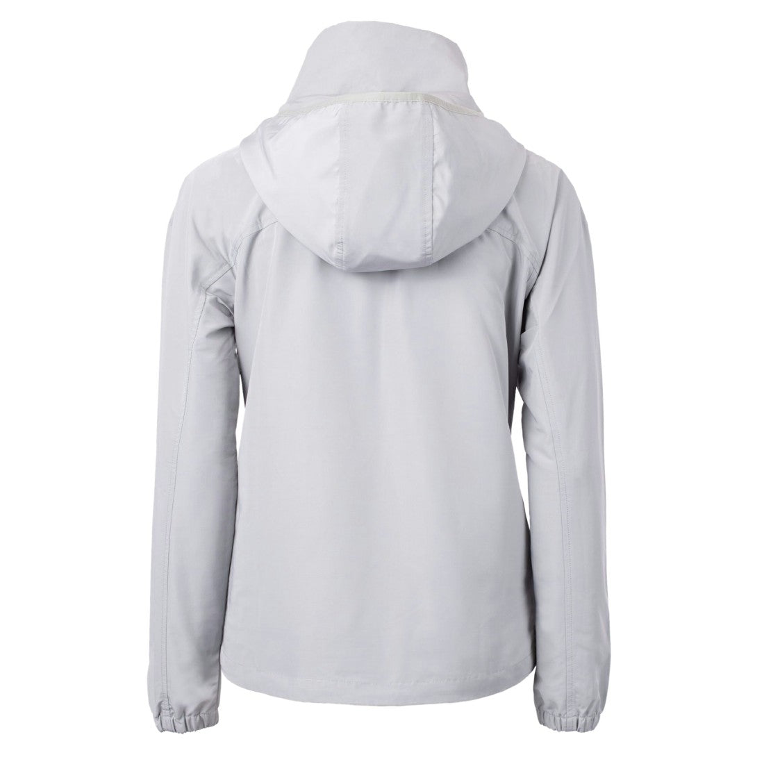 Detroit Lions Cutter & Buck Women's Charter Eco Recycled Half-Zip Hooded Anorak Jacket - Gray on sale