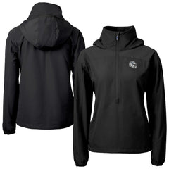 Indianapolis Colts Cutter & Buck Women's Charter Eco Recycled Half-Zip Hooded Anorak Jacket - Black online