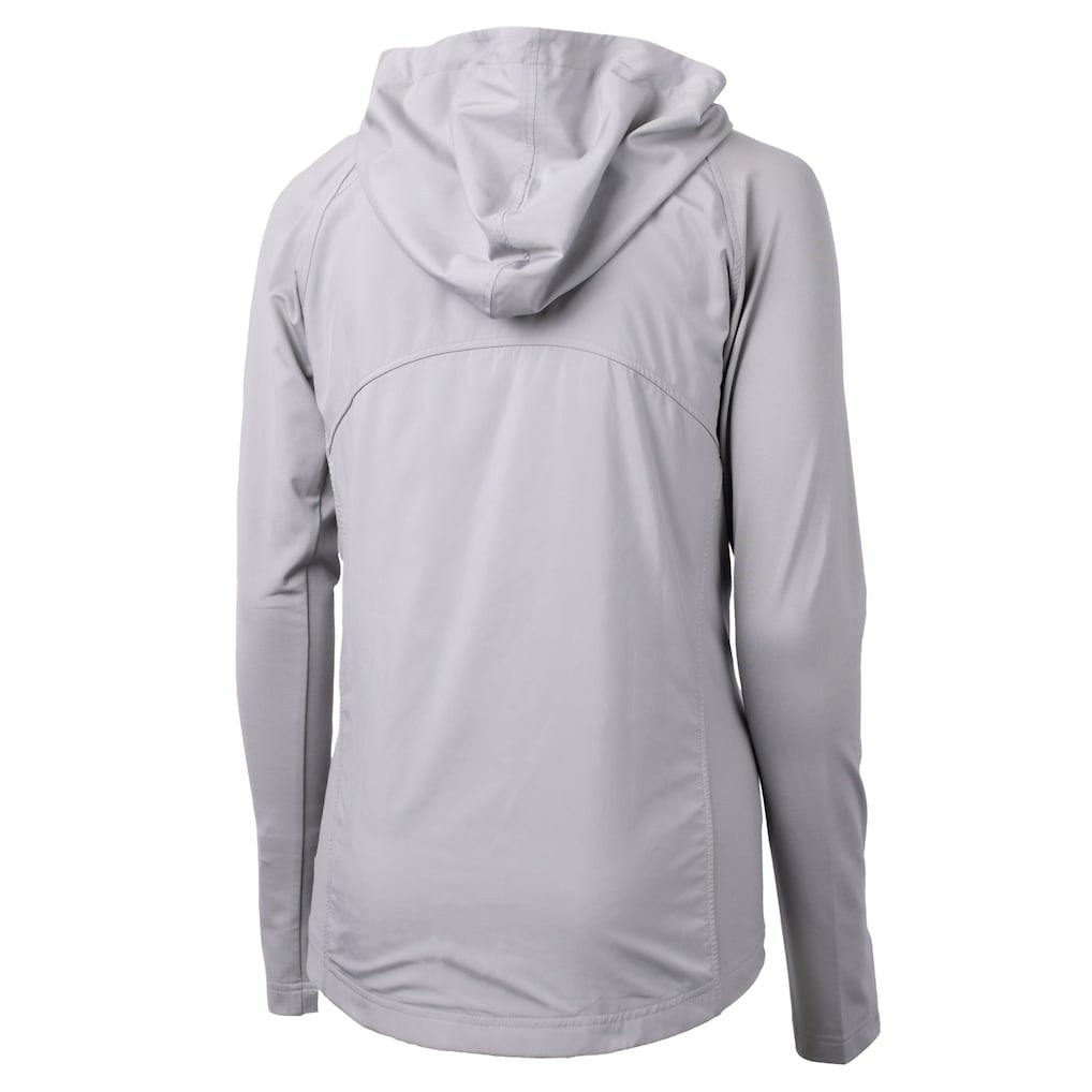 Washington Commanders Cutter & Buck Women's Primary Adapt Eco Knit Hybrid Recycled Full-Zip Jacket - Gray sale